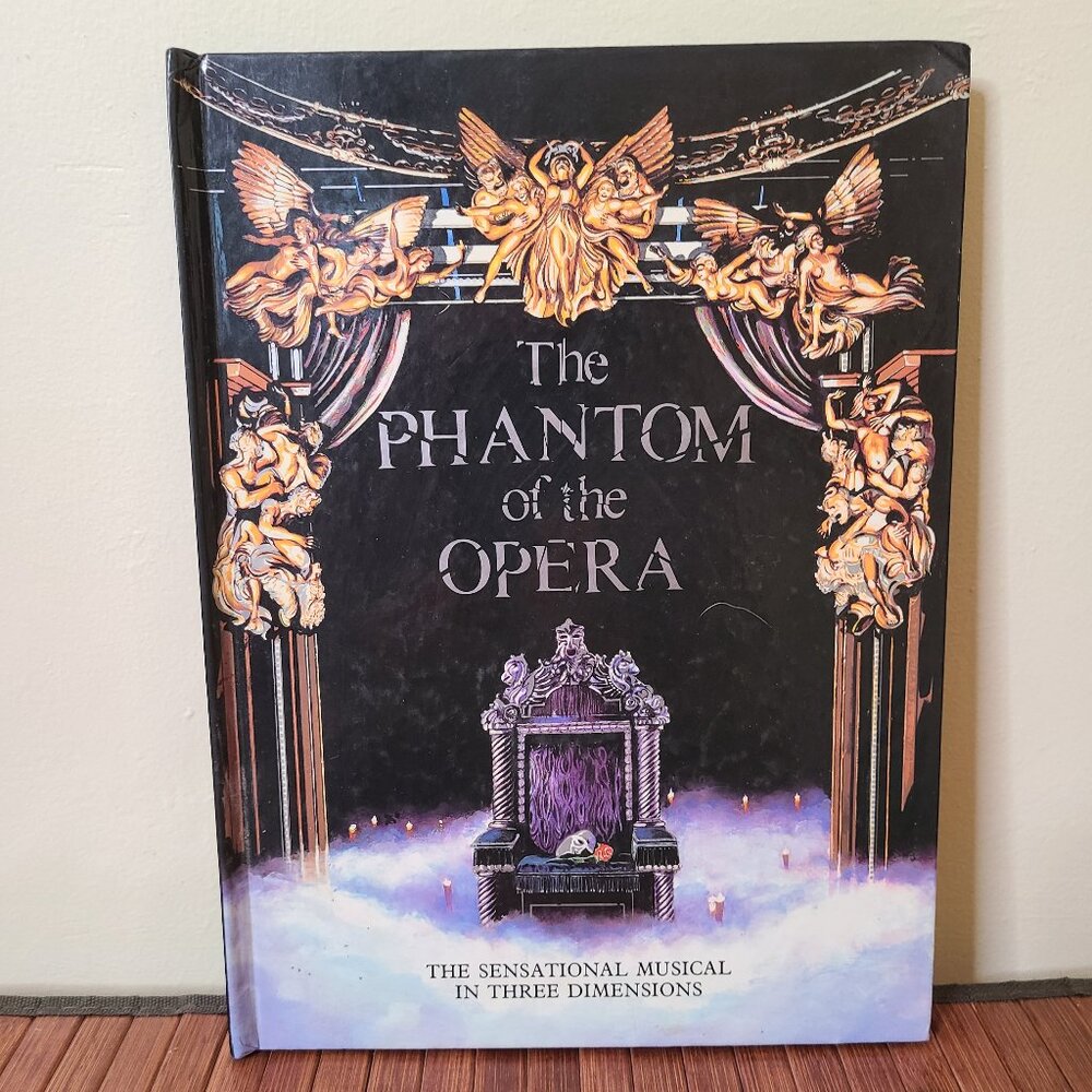 Rare The Phantom of the Opera Pop-Up Book In Three Dimensions 1988